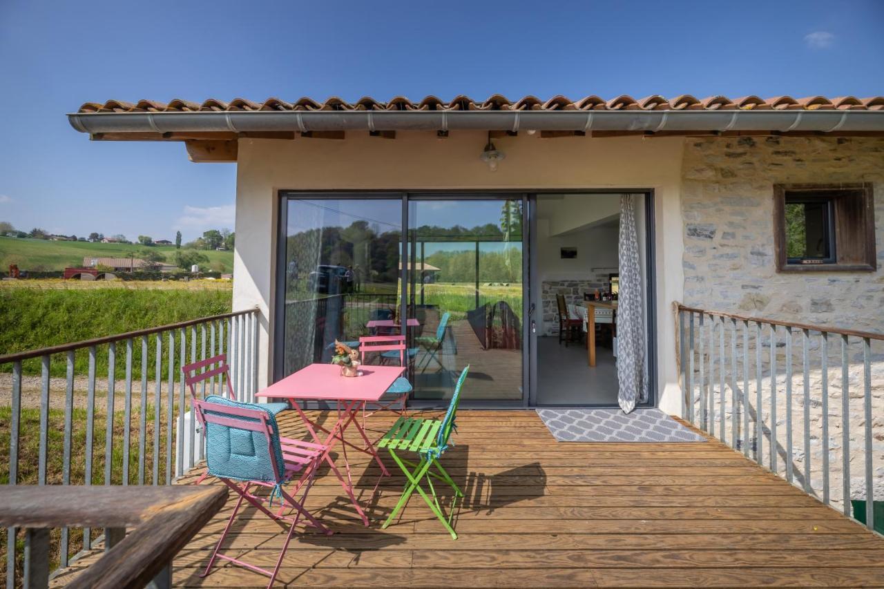 Gite Le Moulin Pocheluberry Bidache Exteriör bild